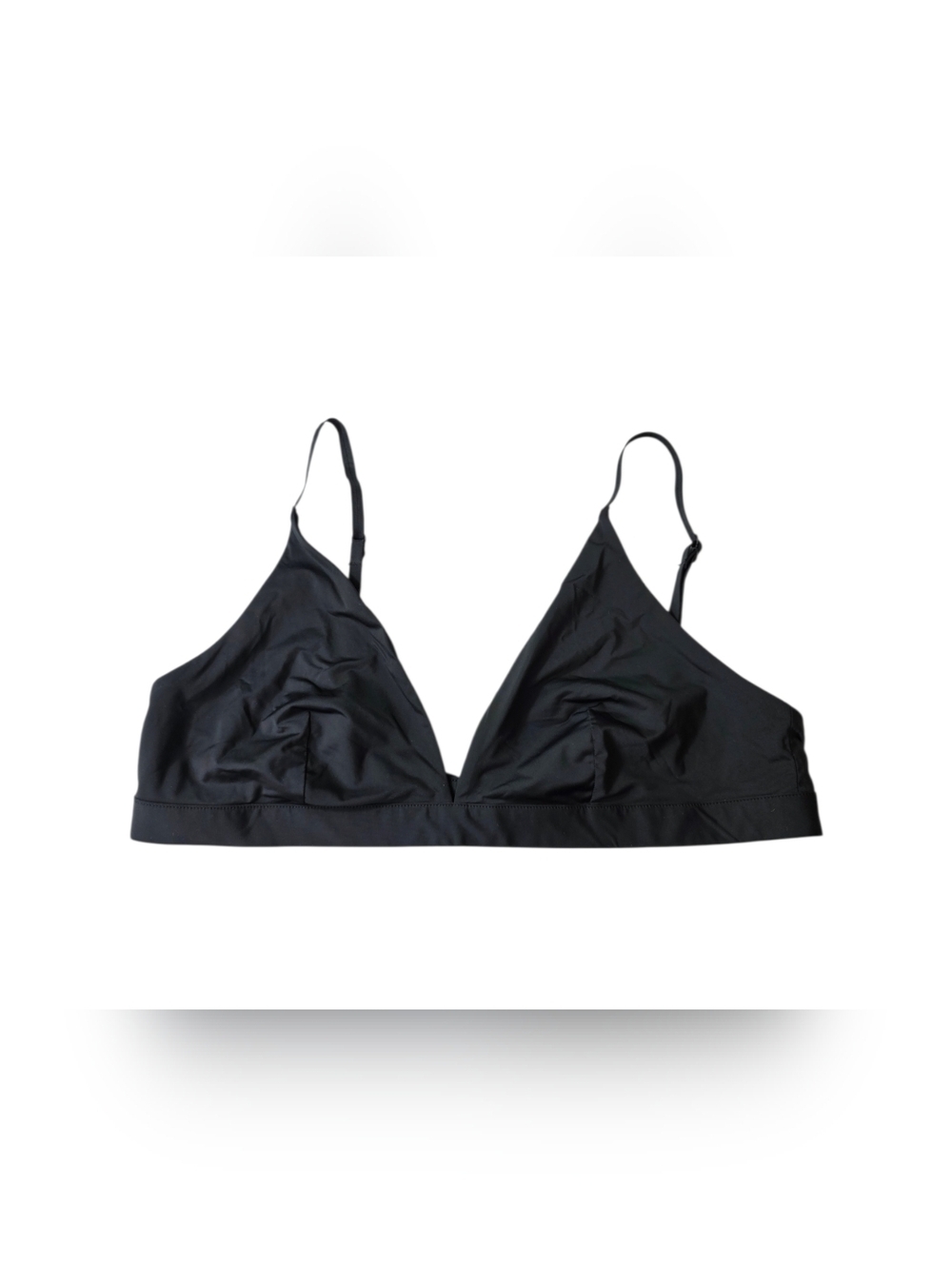 COS Black Triangle Swim Top - Women Swim Bikinis